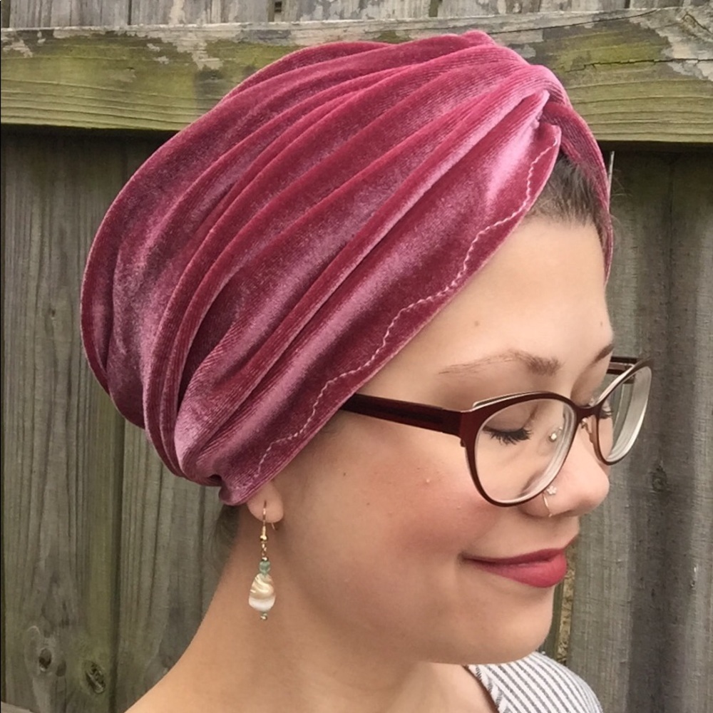 Dusty Rose Turban